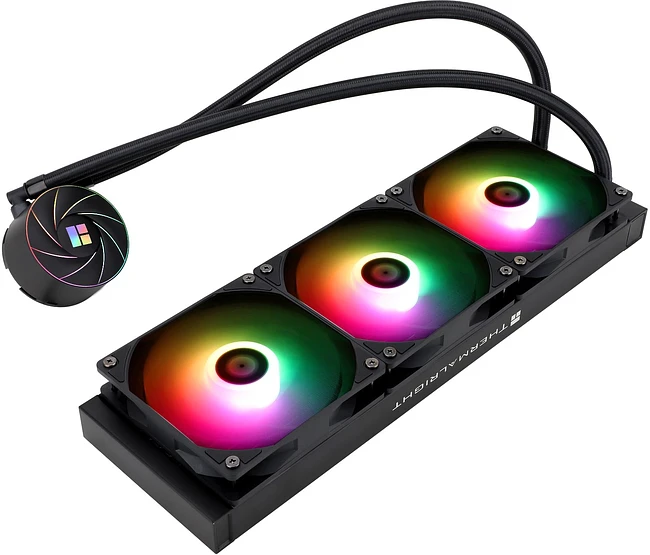 Система жидкостного охлаждения для процессора Thermalright Aqua Elite 360 V3 ARGB черный (A-ELITE-BL-360-ARGB-V3)