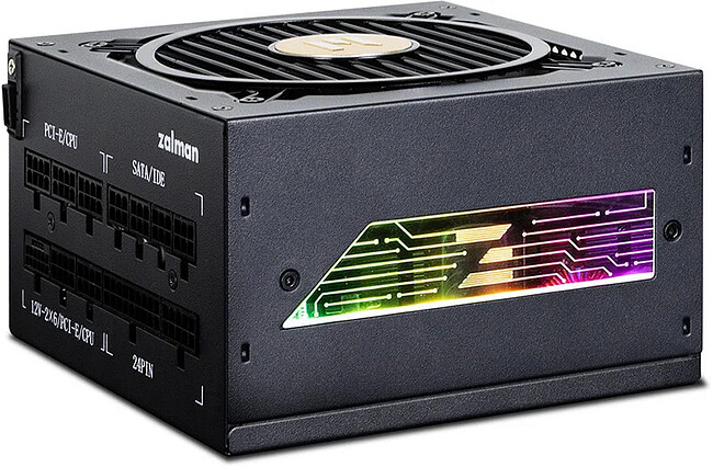 Блок питания Zalman TeraMax II 750W Black (ZM750-TMX2 View)