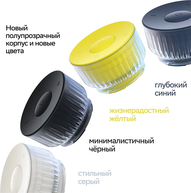 Умная колонка Sber Boom Mini 2 серый (SBDV-00250G)