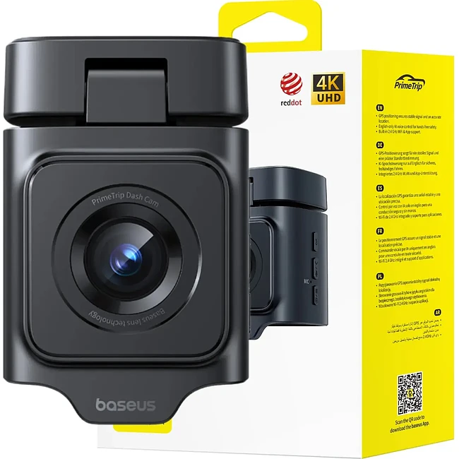Автомобильный видеорегистратор Baseus Dash Cam 4K BS-CM035 Cosmic Black (C0119804)