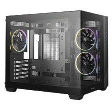 Корпус DeepCool CG330 3F mATX без БП черный (R-CG330-BKNGM3-G)