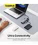 Док-станция Baseus Metal Gleam Series 11-Port HUB Space Grey (B00030709811-00)