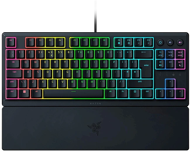 Клавиатура Razer Ornata V3 Tenkeyless черный (RZ03-04881600-R3R1)