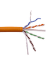 Кабель витая пара Lanmaster LAN-6EUTP-HFLT-OR оранжевый