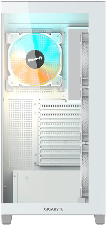 Корпус Gigabyte C500 Panoramic Stealth Ice без БП белый (GB-C500PI ST)