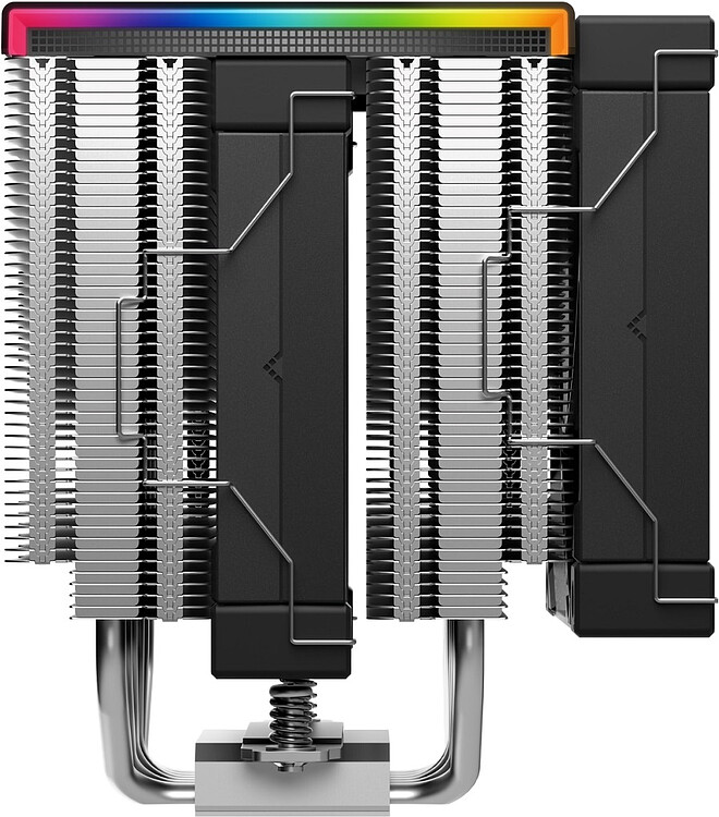 Кулер для процессора DeepCool AK620 Digital SE черный (R-AK620-BKADMN-GJD)