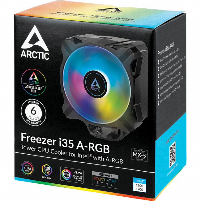 Кулер для процессора Arctic Freezer i35 A-RGB (ACFRE00104A)