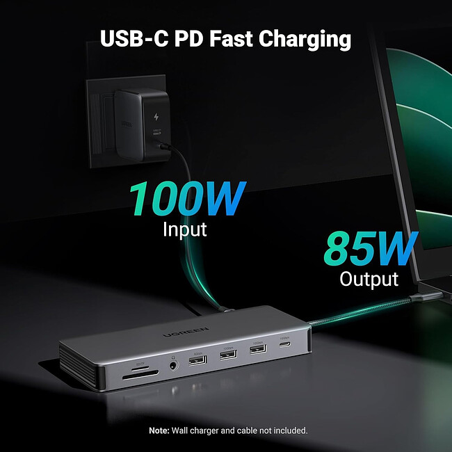 Док-станция Ugreen CM681 Space Gray (15978)