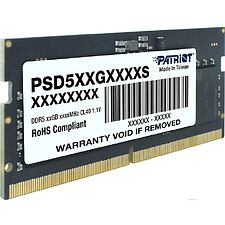 Оперативная память Patriot Signature Line 8GB DDR5 (PSD58G560041S)
