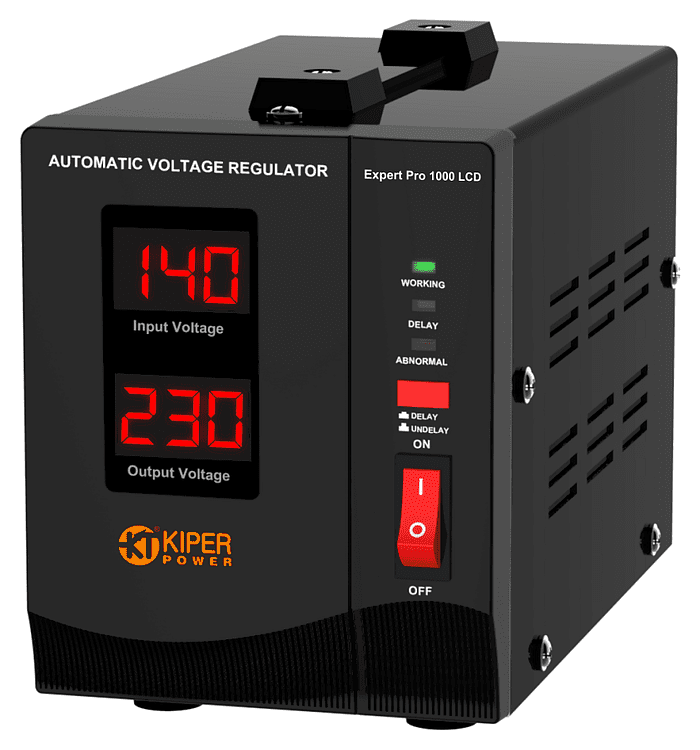 Стабилизатор напряжения Kiper Power Expert Pro 1000 LCD (8920)