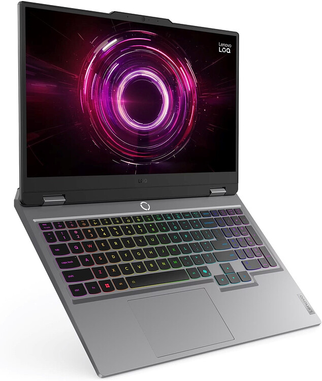 Ноутбук Lenovo LOQ 15AHP10 Luna Grey (83JG000VRK)