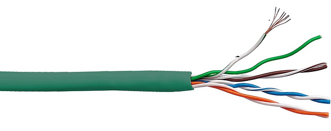 Кабель Lanmaster LAN-5EUTP-PT-LSZH-GN Кабель Lanmaster LAN-5EUTP-PT-LSZH-GN