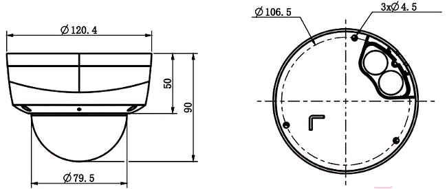 Камера видеонаблюдения Tiandy TC-C32KN Spec:I3/E/Y/2.8mm/V4.1