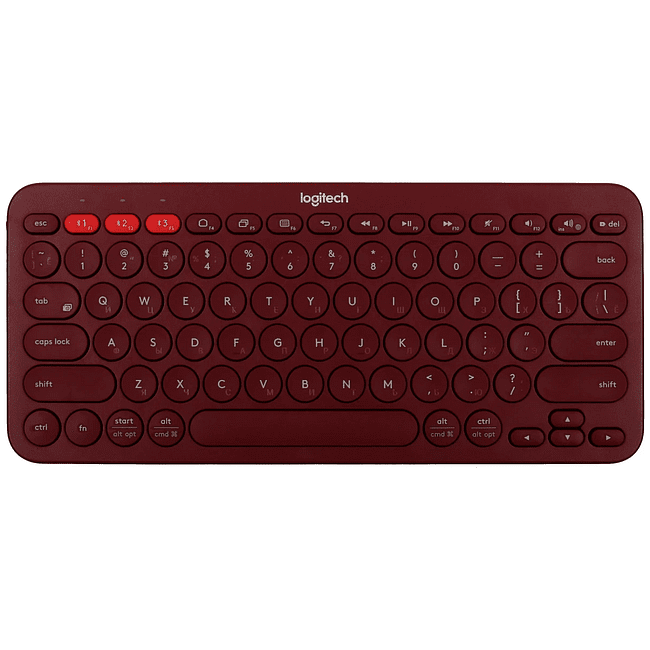 Клавиатура Logitech K380 красный (920-007655)