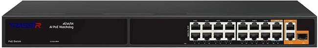 Коммутатор Trassir TR-NS11191S-285-16PoE Коммутатор Trassir TR-NS11191S-285-16PoE