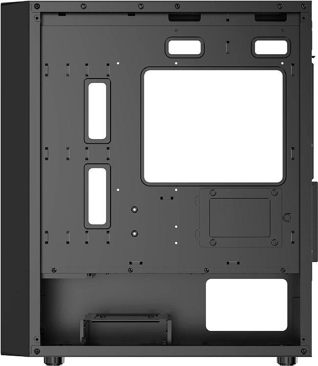 Корпус Ocypus Gamma C50 без БП Black (Gamma-C50-BKG000XX-GL)
