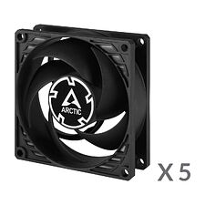 Комплект вентиляторов для корпуса Arctic P8 PWM PST Black (ACFAN00154A)