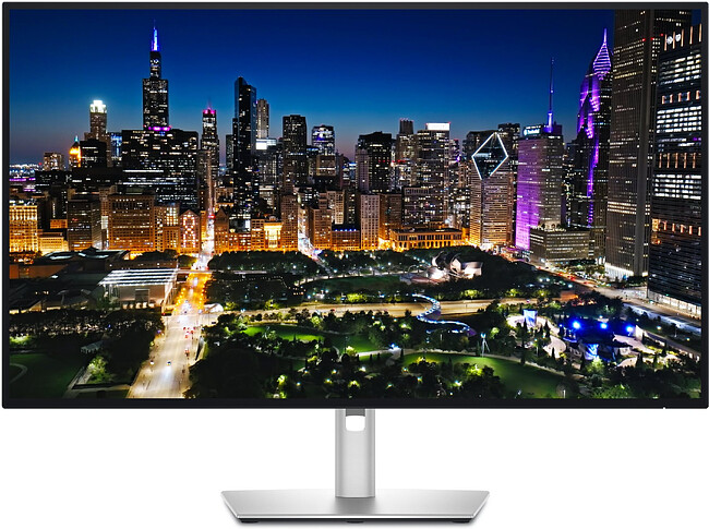 Монитор Dell UltraSharp U3225QE серебристый