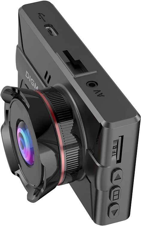 Автомобильный видеорегистратор Digma FreeDrive 300DW черный (FD300DW)