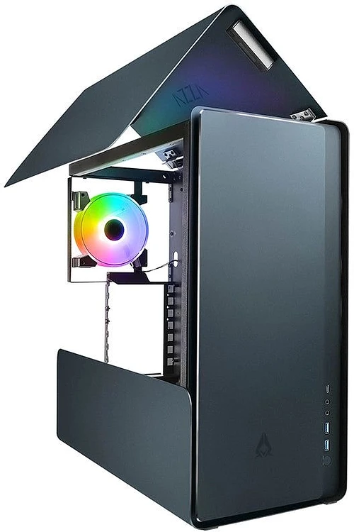 Корпус Azza Cast черный без БП (CSAZ-808BM)