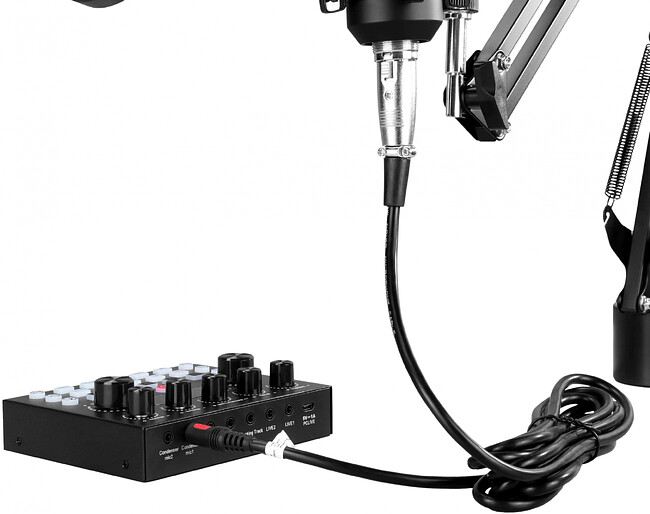 Микрофон Oklick SM-600G черный (1796784)