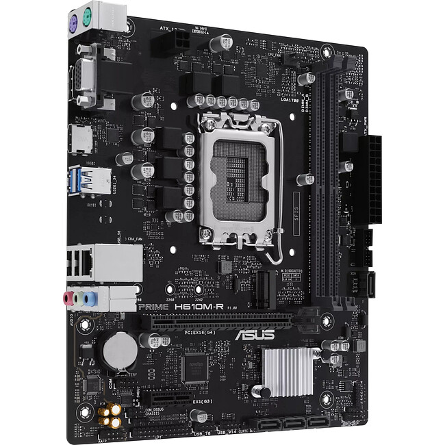Материнская плата ASUS Prime H610M-R-SI (90MB1GL0-M0ECY0)