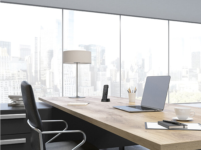 IP-DECT телефон Yealink W78P черный