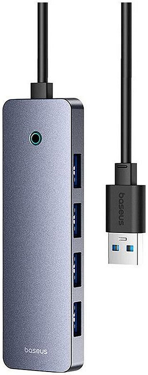 USB-хаб Baseus BS-OH080 Space Grey (B0005280B811-01)