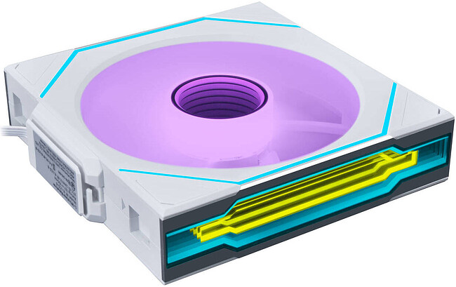 Комплект вентиляторов для корпуса Lian Li Uni Fan SL-INF Wireless 120-3 белый (G99.12SLIN1W3W.00)