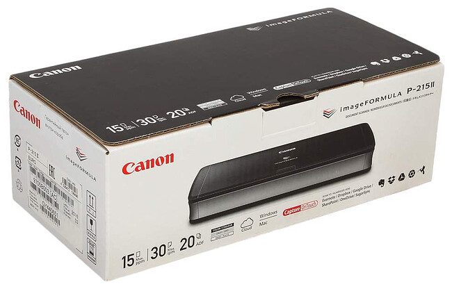 Сканер Canon P-215II (9705B003)