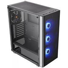 Корпус Thermaltake V200 Tempered Glass RGB Edition без БП Black (CA-1K8-00M1WN-01)
