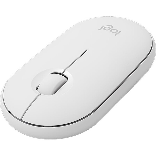 Мышь Logitech Pebble M350 белый (910-005541)