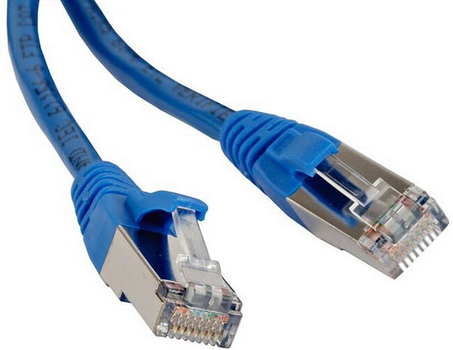 Кабельная сборка Hyperline PC-LPM-STP-RJ45-RJ45-C5e-1.5M-LSZH-BL синий Кабельная сборка Hyperline PC-LPM-STP-RJ45-RJ45-C5e-1.5M-LSZH-BL синий