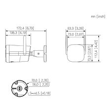 Камера видеонаблюдения Dahua DH-IPC-HFW1430DTP-STW-0360B