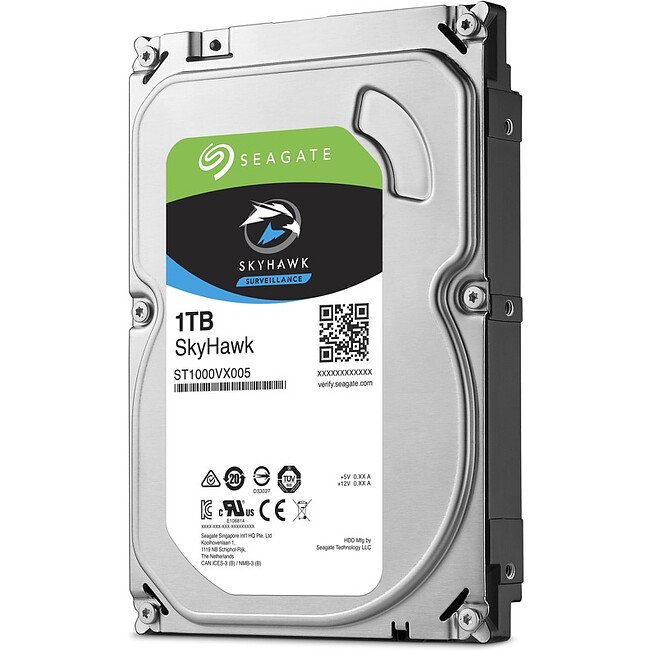 Жесткий диск Seagate Skyhawk Surveillance 1TB Pull (ST1000VX005)
