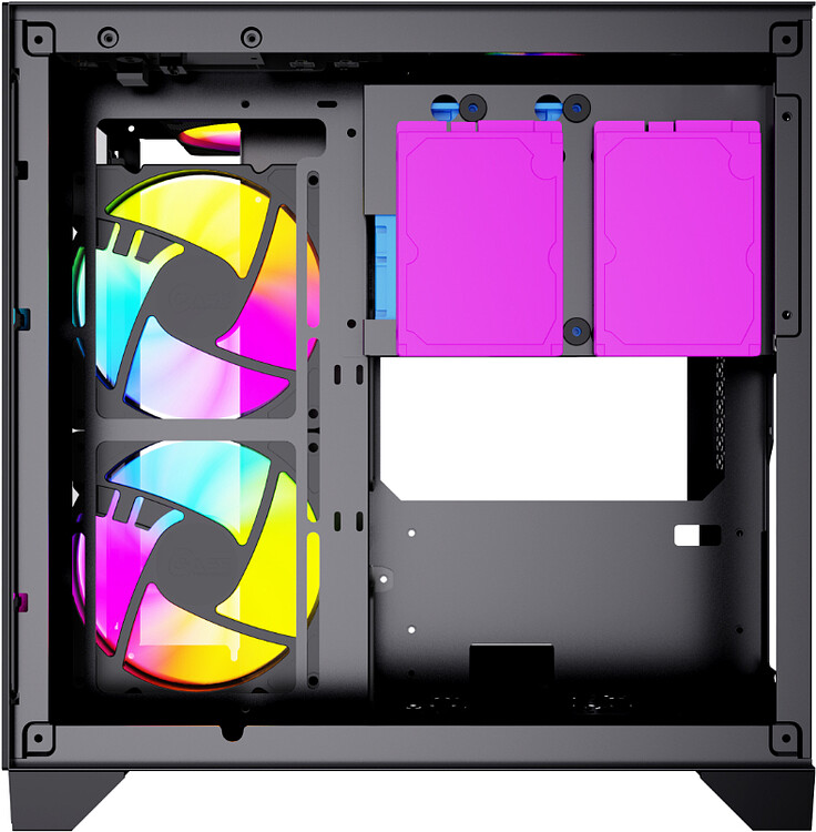 Корпус Powercase Vision Micro черный (CVBM-L4)
