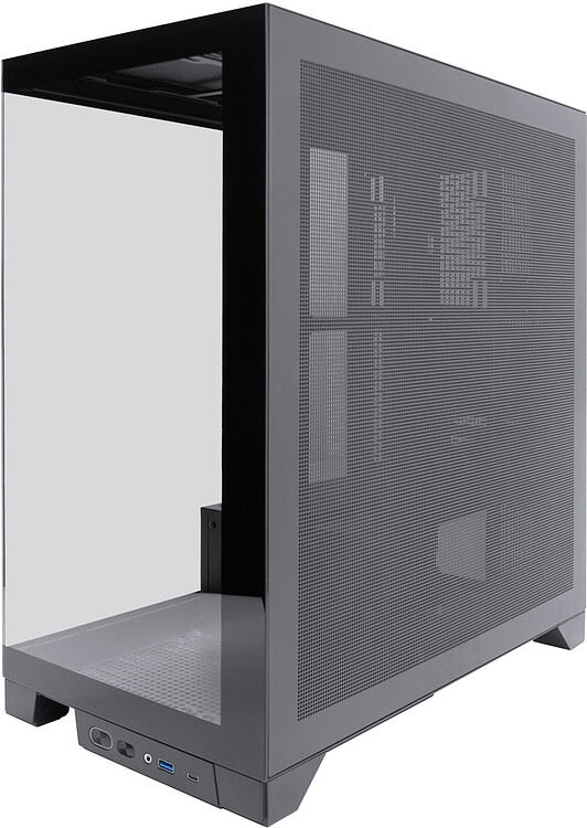 Корпус 1stPlayer Mi8 без БП Black (MI8-BK-3FC7R-1FC7)