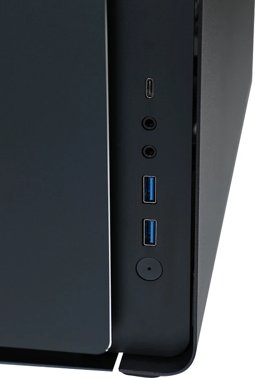 Корпус Azza Cast черный без БП (CSAZ-808BM)