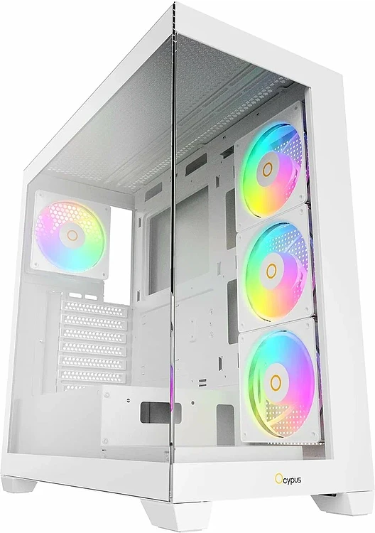 Корпус Ocypus Gamma C72 WH ARGB (Gamma-C72-WHD400XX-GL)