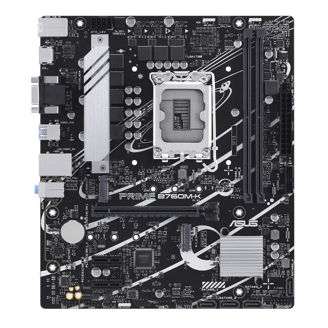 Материнская плата ASUS Prime B760M-K (90MB1FI0-M1EAY0) Материнская плата ASUS Prime B760M-K (90MB1FI0-M1EAY0)