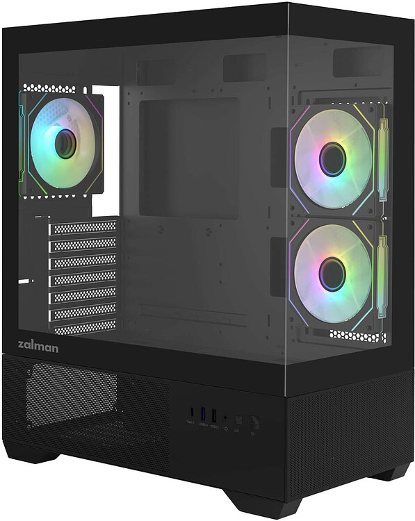 Корпус Zalman Chronix без БП Black