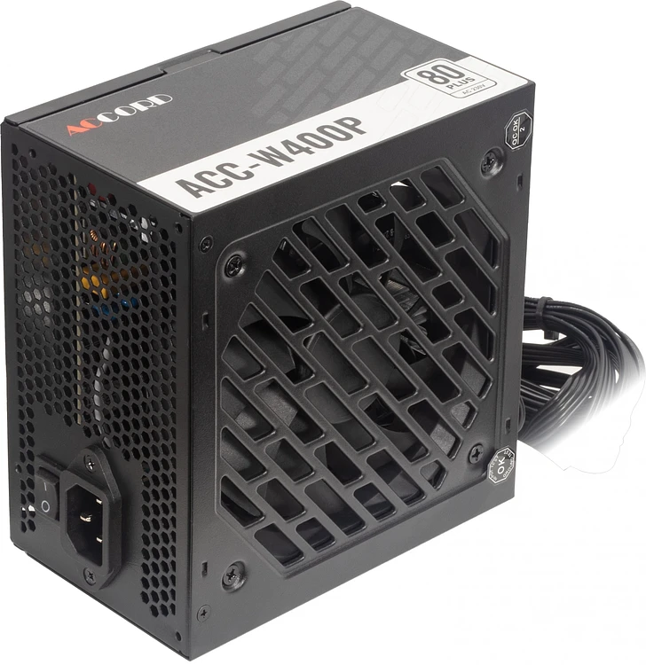 Блок питания Accord ATX 80 Plus 400W White (ACC-W400P)
