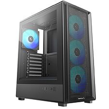 Корпус DeepCool CC550 4F ATX без БП черный (R-CC550BKANA4-G)