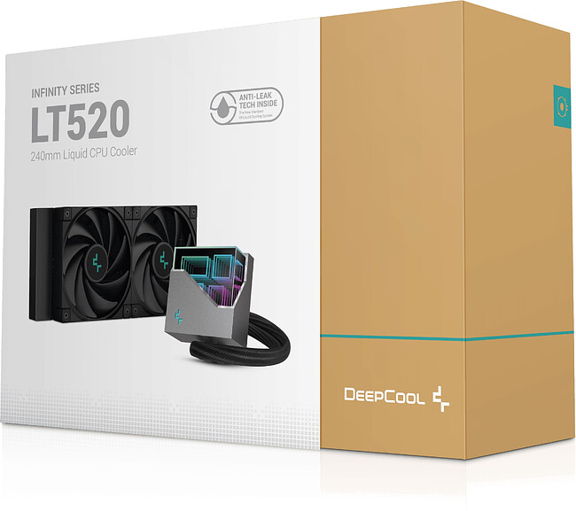 Кулер для процессора DeepCool LT520 WH белый (R-LT520-WHAMNF-G-1)