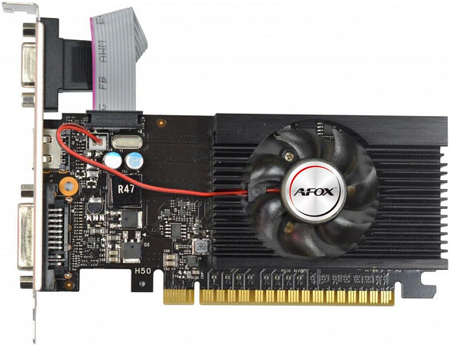 Видеокарта AFOX GeForce GT 710 2GB GDDR3 Retail (AF710-2048D3L5-V3)