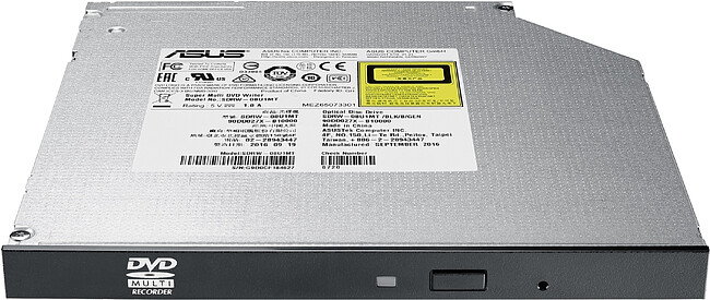 Оптический привод Asus SDRW-08U1MT/BLK/B/GEN Black (90DD027X-B10000)