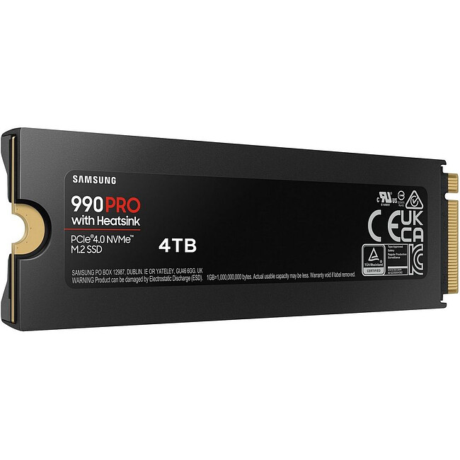 SSD диск Samsung 990 Pro 4TB (MZ-V9P4T0GW)