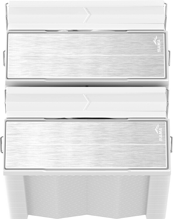 Кулер для процессора Sama A60W белый (A60-WHWNNXOX-G)