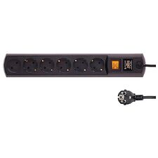 Сетевой фильтр Most RG-Ч 2М 6 розеток черный