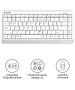 Клавиатура A4Tech Fstyler белый (FBK11)